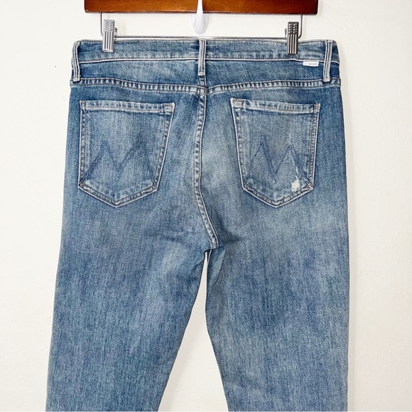 Mother The Runaway Weekender Flare Jean In Helter Skelter 30 - Picture 6 of 8